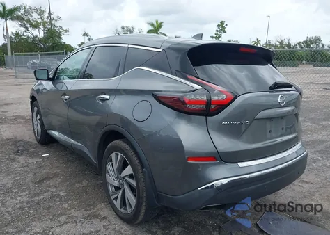 2021 Nissan Murano Sl from USA, damaged, VIN 5N1AZ2CJ1MC102594